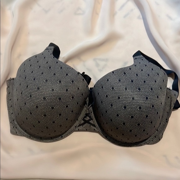 Simply perfect by Warners Elegant Black and Gray Women's Bra size 38C - Picture 1 of 3